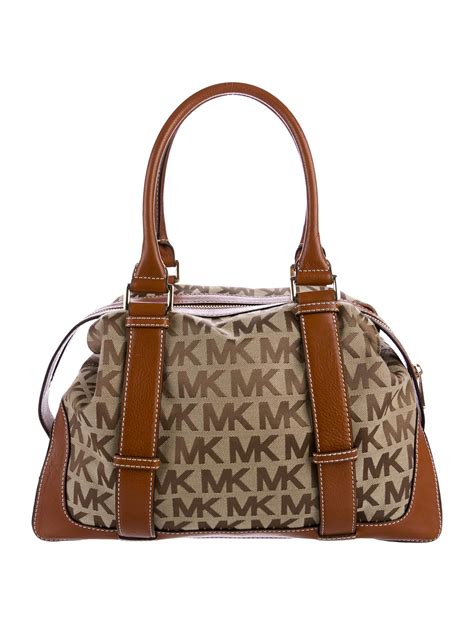 michael kors fabric canvas bags|michael kors canvas tote bags.